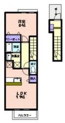 サンパティークIIIの物件間取画像